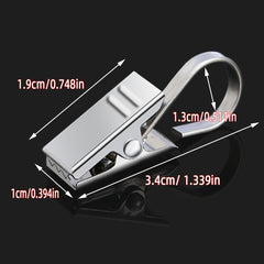 Stainless Steel Curtain Clip Buckle Ring, Home Decor, Bedroom Living Room