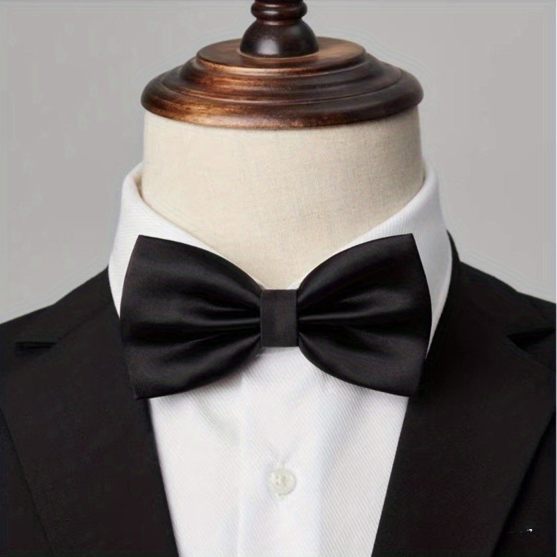 Adjustable Men's Bow Tie UK Formal Shirt Wedding Groom Groomsmen
