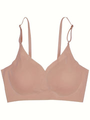 2pcs Seamless Wireless Push Up Bras Breathable Lingerie