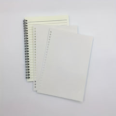 10pcs Printed A6 Spiral Journal Sublimation Blank NoteBook School