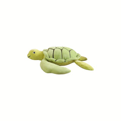 Green Turtle Plush Toy for Nature Playtime Nursery Decor