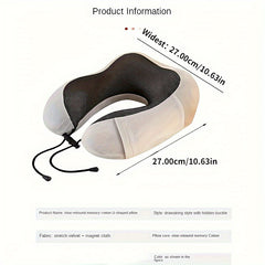 Memory Foam U Shaped Neck Pillow Soft Massage Travel Pillow