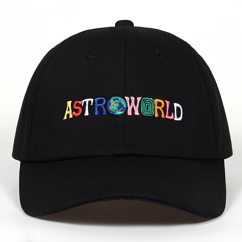 ASTROWORLD Embroidery Baseball Cap Hip hop Dad Hat Soft Top
