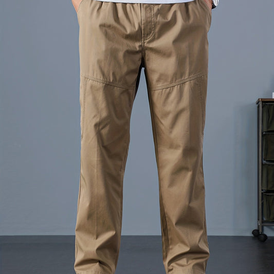 Men's Vintage Active Stretch Casual Trousers for Outdoor