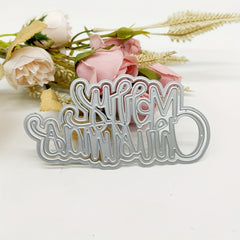 1pc Christmas Cutting Die DIY Metal Embossing Scrapbook Die