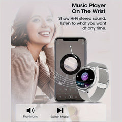 Meatball Smartwatch IP68 Waterproof 19 Sports Modes Music Player