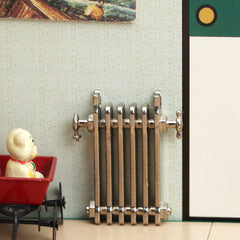 Mini Doll House Metal Radiator for DIY Scene Ornament