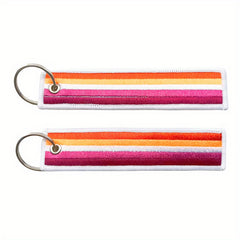 Rainbow LGBT Keychain Pendant Pride Month Accessories