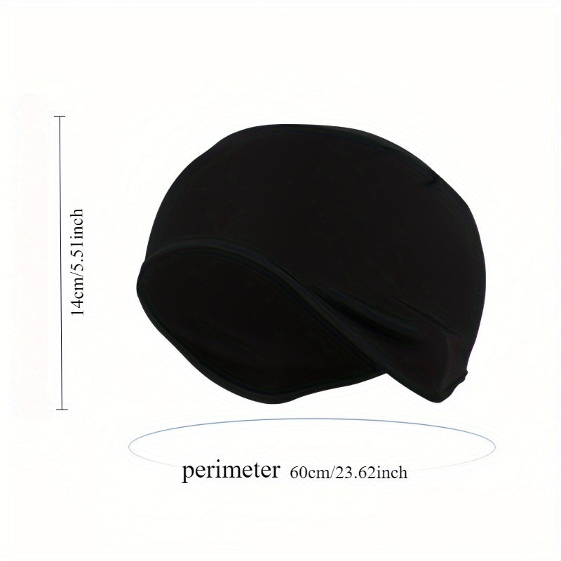 Men's Thermal Earmuffs Headband with Detachable Face Protection