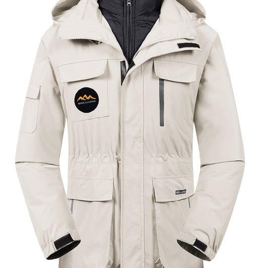 Winter Windbreaker with Detachable Inner Liners - Outdoor Gear for Men and Women
