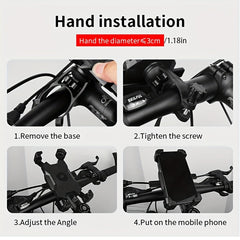 Bike Phone Mount Quick Release Holder for iPhone