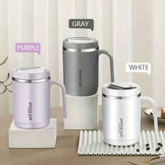 Insulated Coffee Mug Stainless Steel with Lid, Portable Water Cup