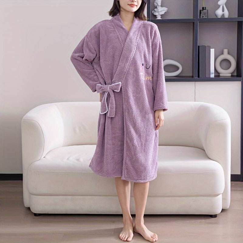 Adjustable Closure Bath Wrap Absorbent Bath Skirt Wearable Bath Robe