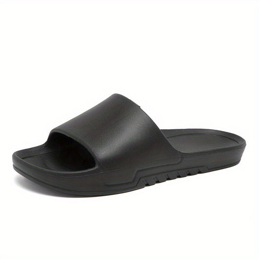 Men's Soft Non Slip Slides Casual Open Toe Slippers