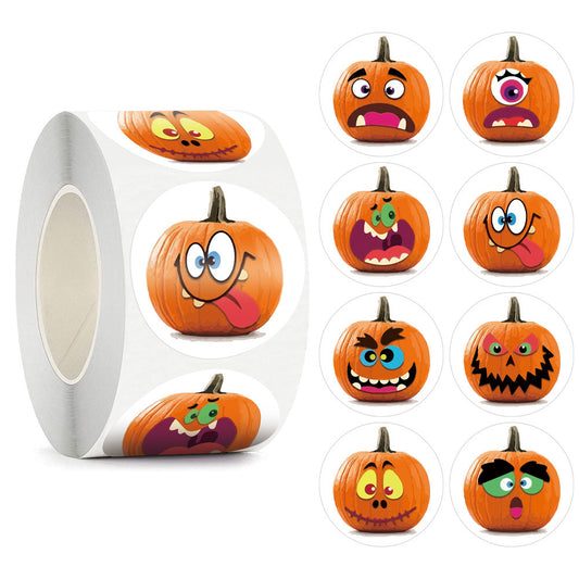 500pcs Halloween Cartoon Stickers Funny Sealing Stickers For Adults