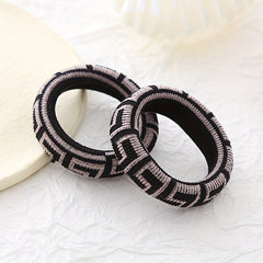 Vintage Cloth Ponytail Hair Tie High Elasticity Hair Rope Braiding Hair Accessor