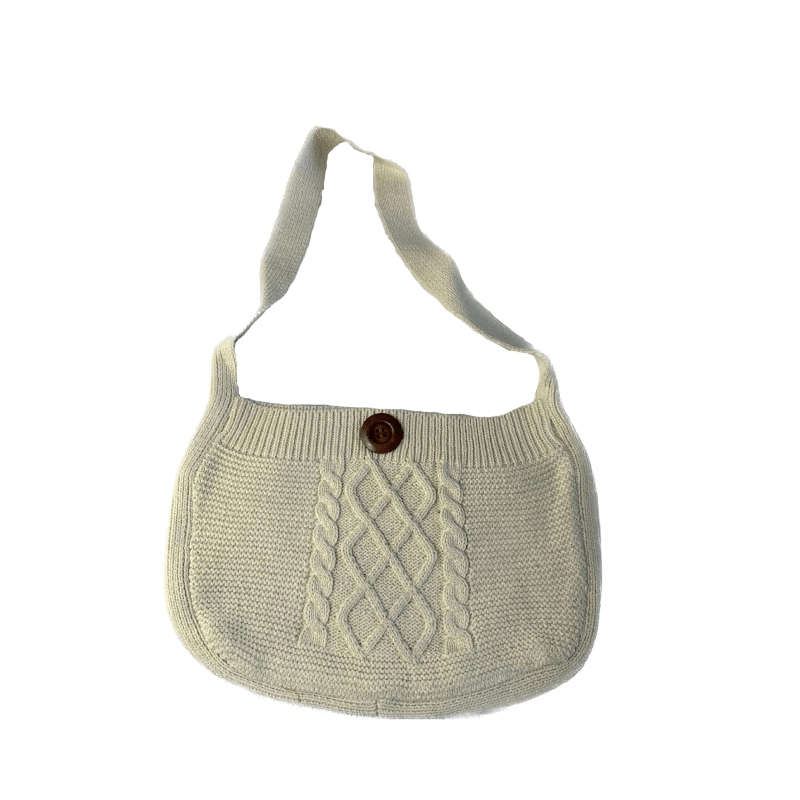 Japanese Style Crochet Crossbody Bag for Women