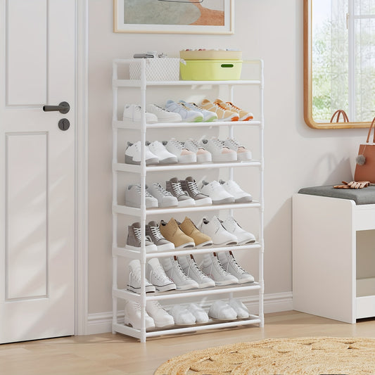 1pc Reinforced Shoe Rack 6 7 Tier Organizer with Handle Easy to Install