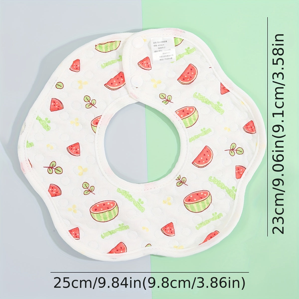 Baby Fabric Bibs Drool Towel Waterproof Bandana Scarf For Kids