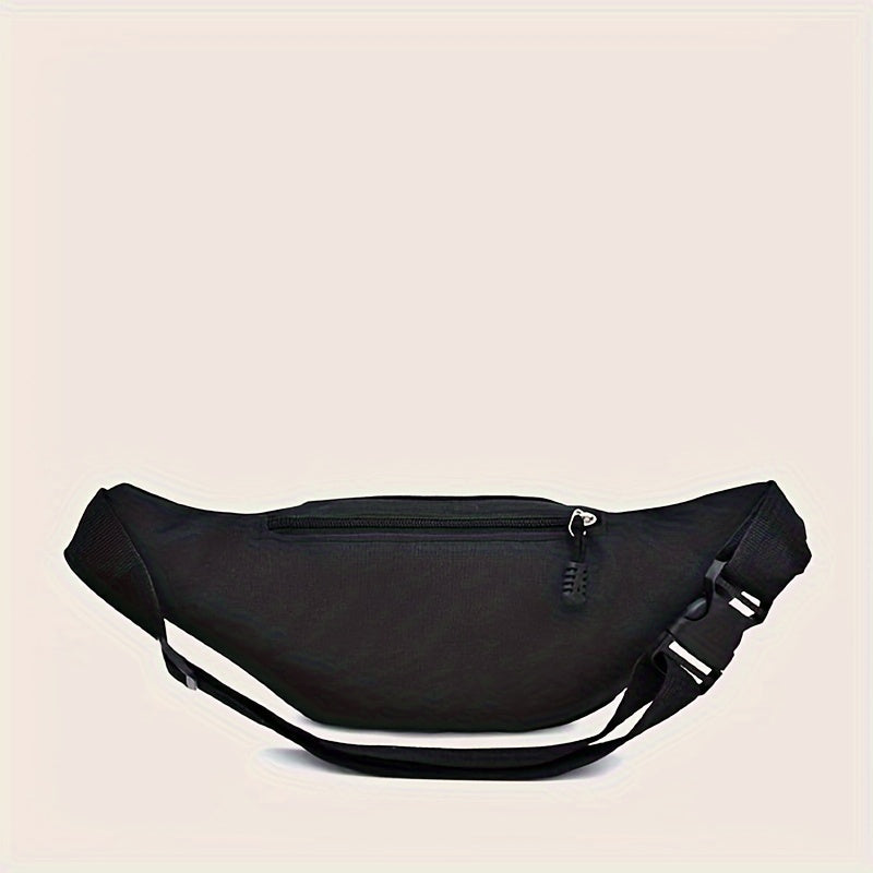 Men's Waist Bag with Multiple Compartments for Travel Motorcycle Hiking