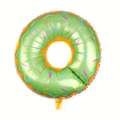 7pcs Donut Aluminum Balloons Set for Birthday Party