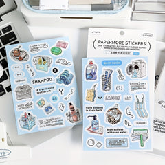 2 Sheets Hot Party Sugar List Stickers For Scrapbooking DIY