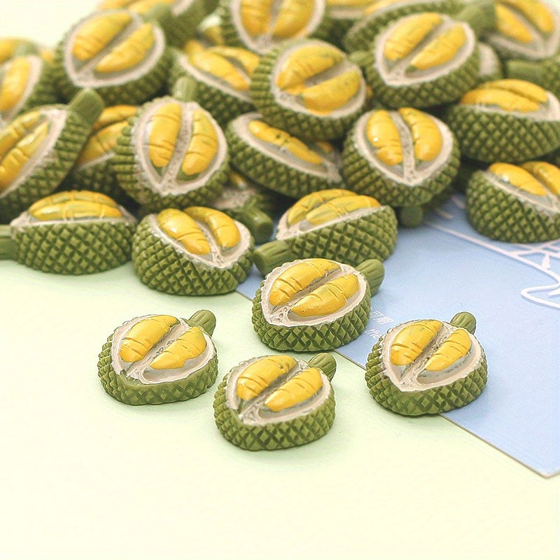 3D Fruit King Durian Resin Game DIY 8pcs