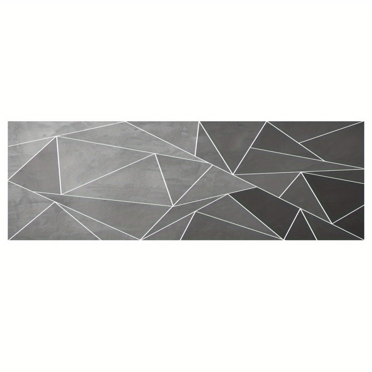 Non Slip Geometric Kitchen Floor Mat Soft and Durable Rug