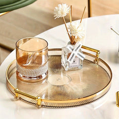 Acrylic Tray Stylish Versatile Tray for Dessert Snack Fruit Cake Salad Bread