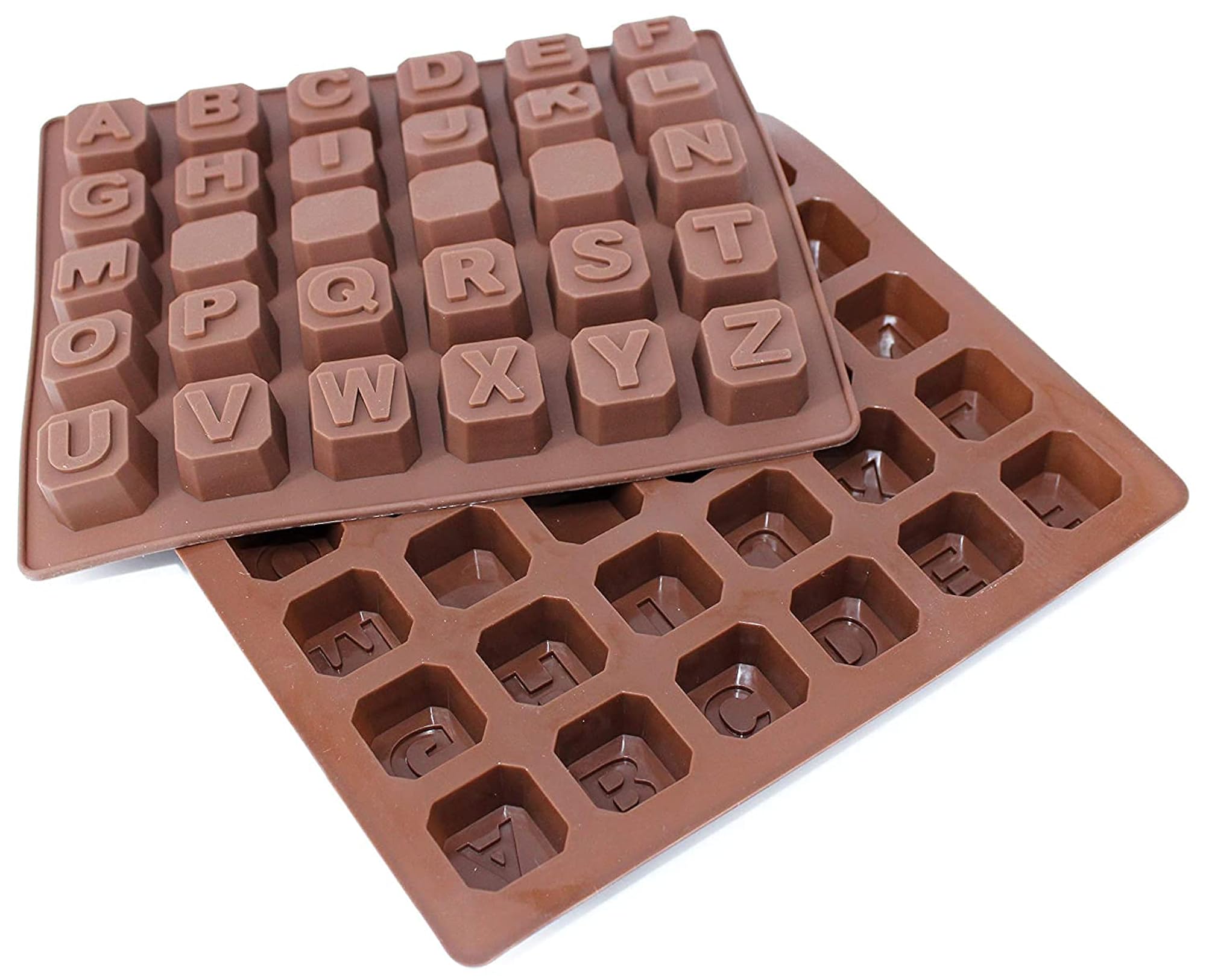 Silicone English Alphabet Chocolate Mould for DIY Cake Toppers – CRAZE