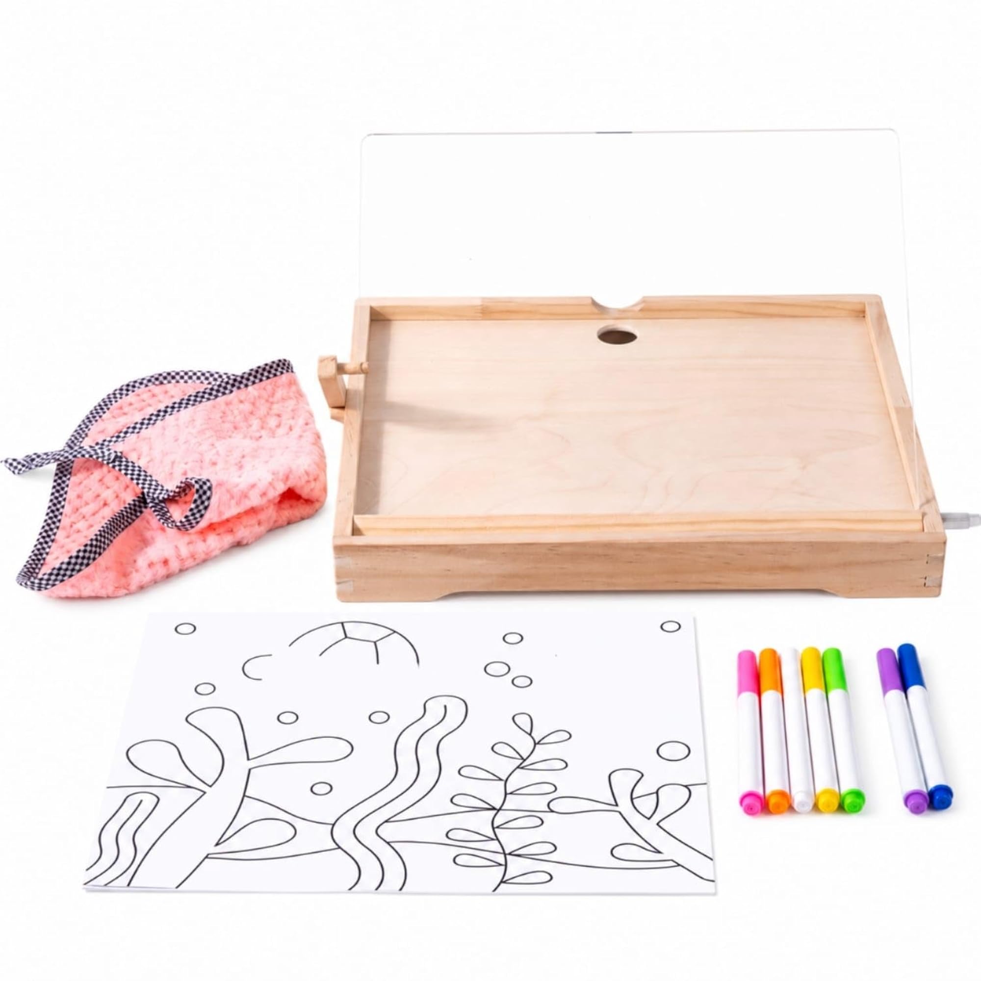 Colorful LED Light-Up Drawing Board for Kids – CRAZE