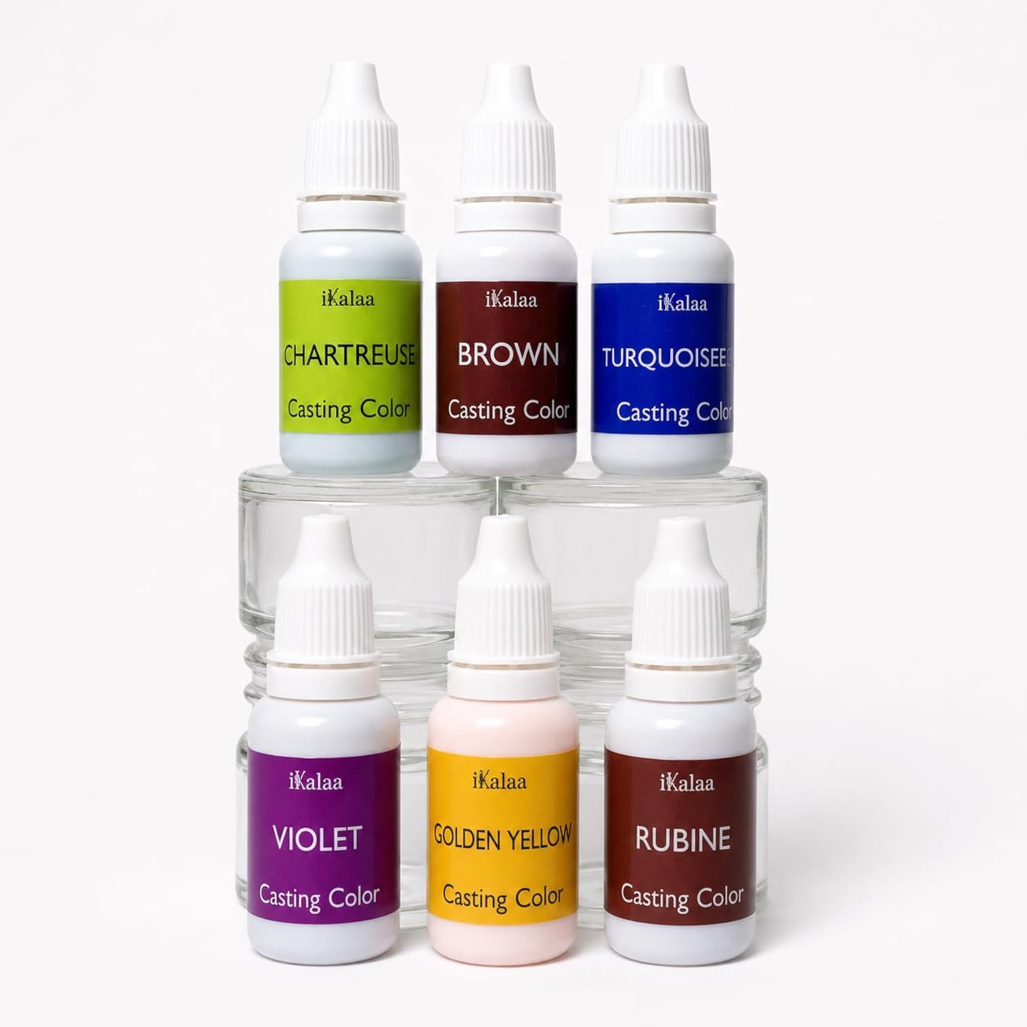 6 Color Casting Pigment Set for Concrete & DIY Craft – CRAZE
