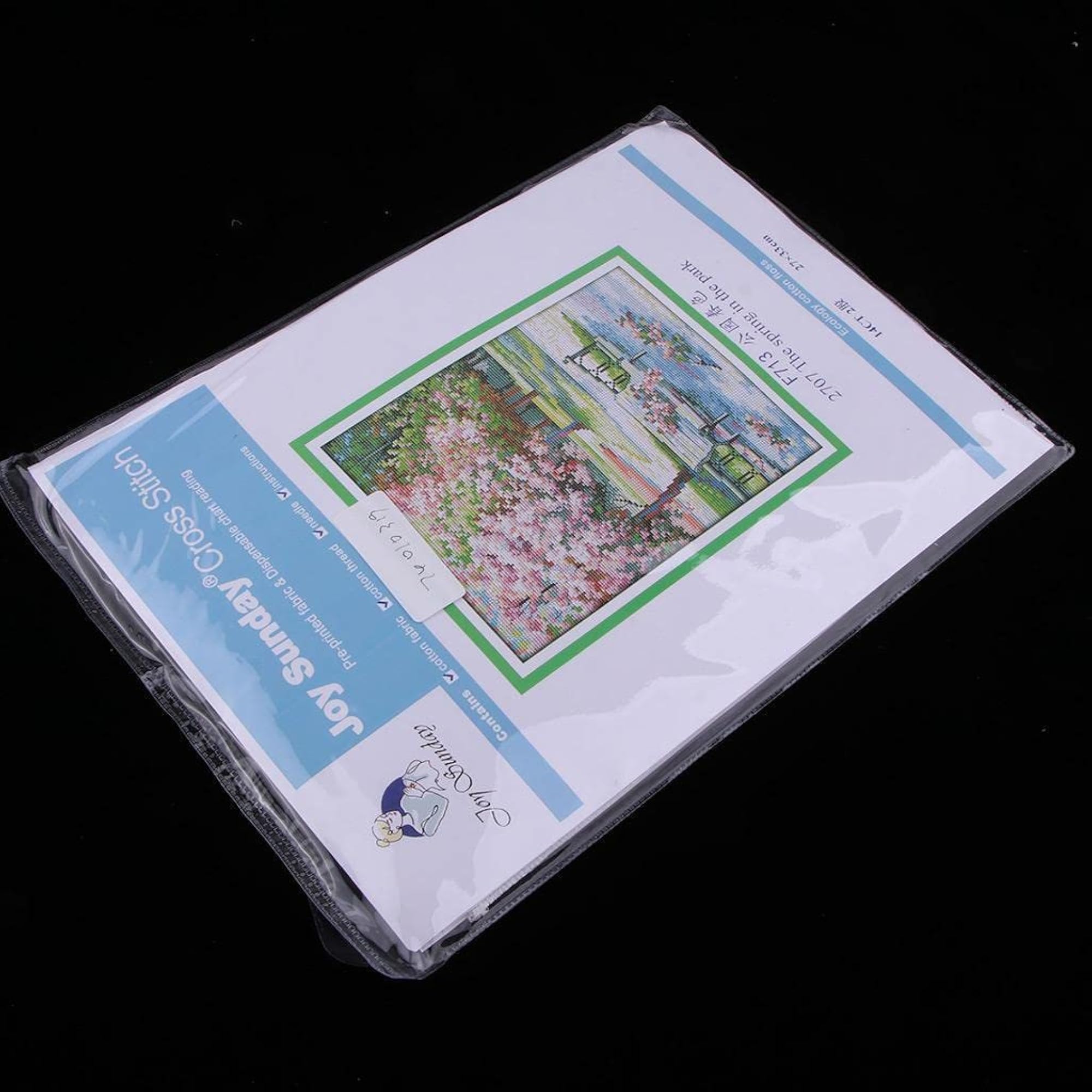 Handmade Ribbon Embroidery Peach Blossom Painting Kit, DIY Decor – CRAZE