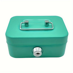 Cash Box With Money Tray And Key Lock Money Organizer