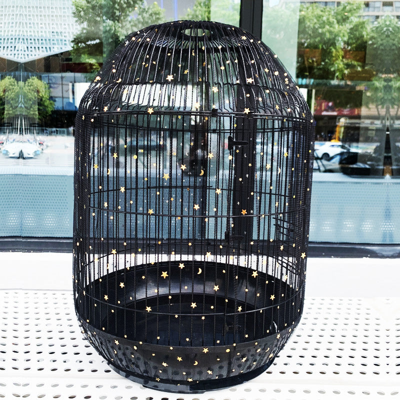 Nylon Mesh Bird Cage Cover Protects Birds from Predators and Sunlight