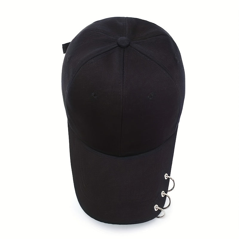Unisex Sunshade Peaked Cap Outdoor Sun Hat Adjustable