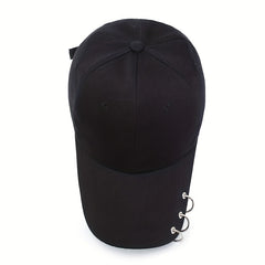 Unisex Sunshade Peaked Cap Outdoor Sun Hat Adjustable