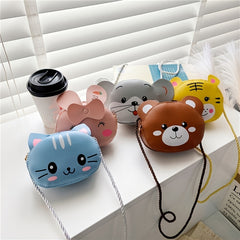 Mini Cartoon Pattern Novelty Shoulder Coin Purse Crossbody Bag