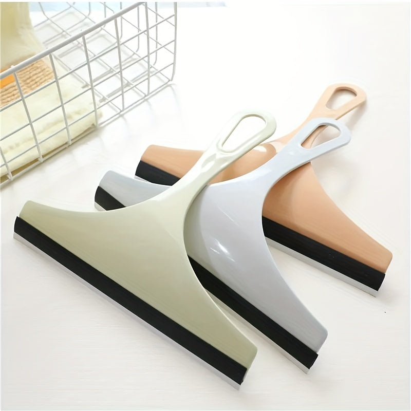 Household Soft Rubber Glass Cleaner Window Scraper Bathroom Floor Tile Scraper