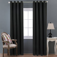 Thermal Insulated Blackout Curtains Room Darkening Drapes