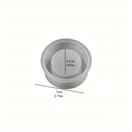 Small Candle Holder Resin Silicone Mold for Epoxy DIY Jewelry Box