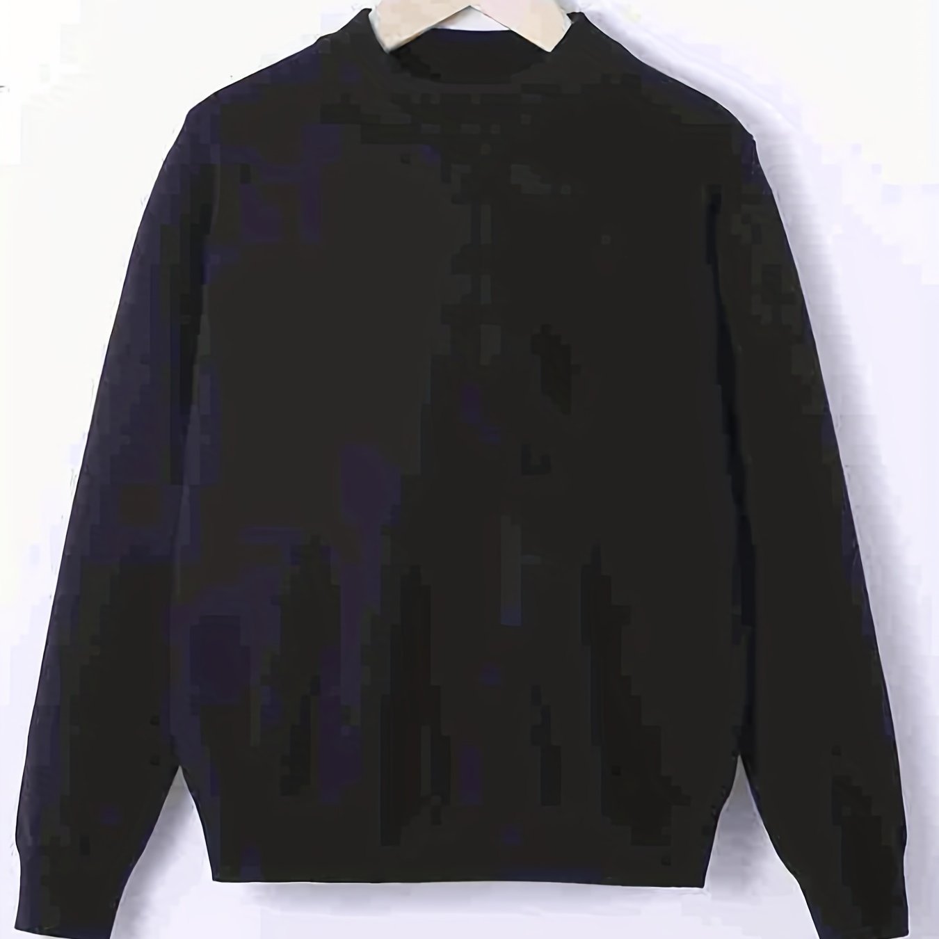 Men's Casual Knitted Sweater Crew Neck Pullover for Fall Winter