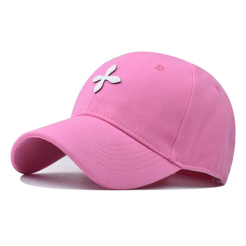 Cross Patch Baseball Cap Candy Casual Sun Hat Unisex Adjustable Sports Dad Hats