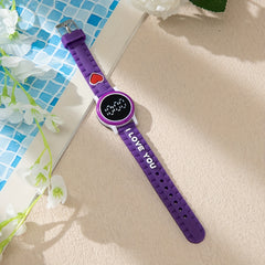 Colorful LED Children's Watch