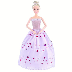 8inch Doll Half Wrapped Skirt Dress Princess Clothing Accessories
