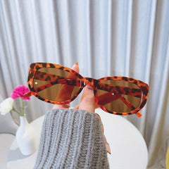 Cat Eye Sunglasses Oval Frame Glasses UV400