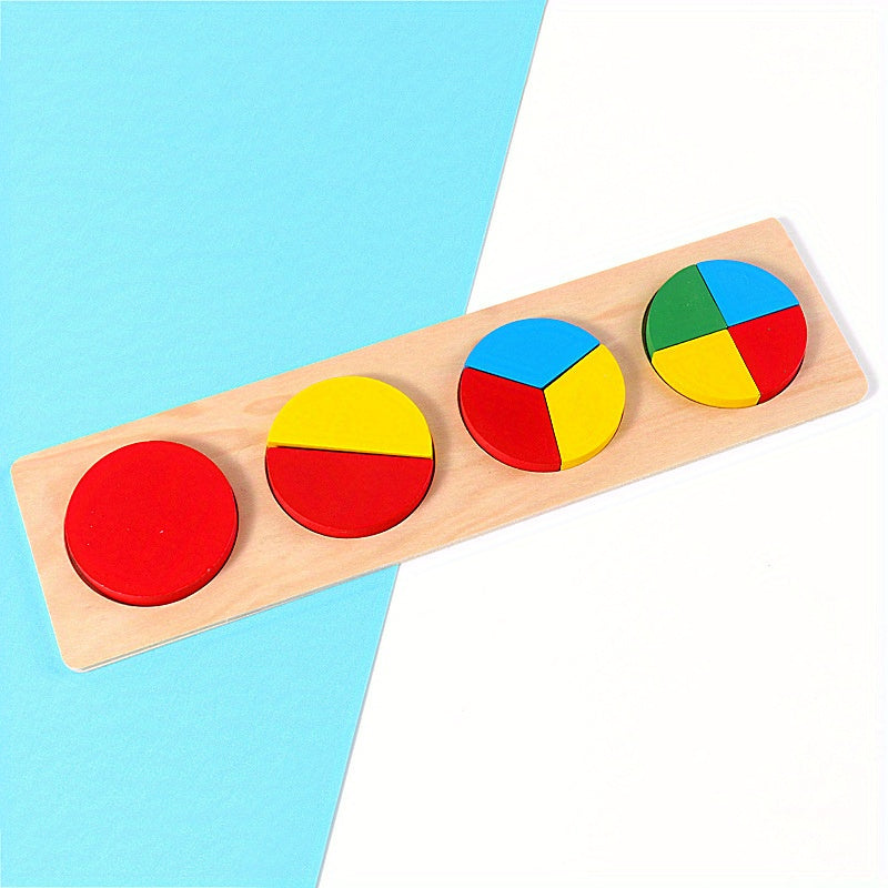 Montessori Geometric Puzzle Set for Kids
