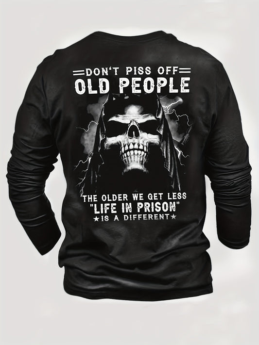 Old People Warning Sweatshirt