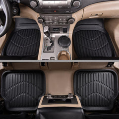 Waterproof PVC Leather Floor Mats for Most Cars