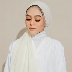 Chiffon Hijab Head Scarf Thin Breathable Shawl Windproof Head Wrap